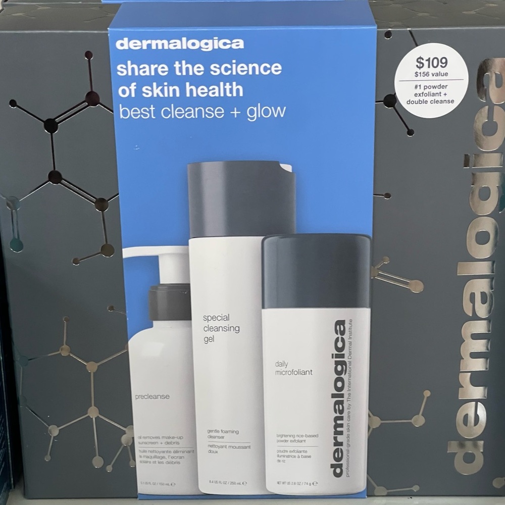 Dermalogica Best cleanse + glow set (3 full-size)